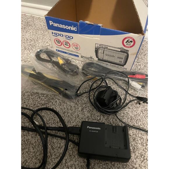 Panasonic SDR-H40 40GB HDD SD Camcorder 42x Optical Zoom O.I.S. 2.7in LCD TESTED - Picture 8 of 16